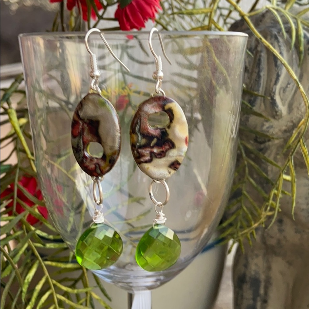 Beautiful Artisan Gemstone Earrings